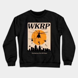 WKRP Turkey Drops Vintage Crewneck Sweatshirt